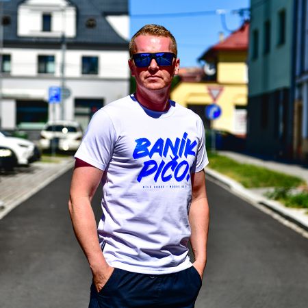 Triko - "Baník Pičo!" / 2024 / bílé